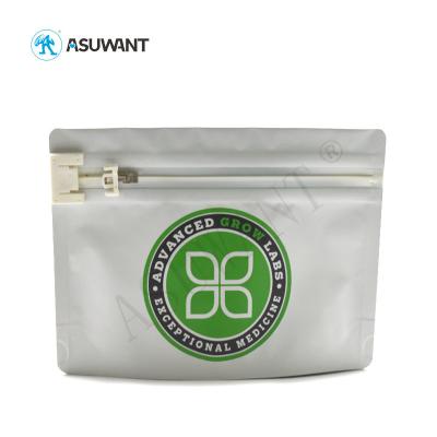 China Sachet Printing Logo Child Proof Zipper Bags , Lockable Medication Bag For Herbs for sale