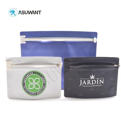 China Biodegradable Child Proof Zipper Bags Smaller Infused Products Packaging Durable for sale