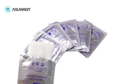 China Heat Sealed Disinfection Wipes MOPP Aluminum Foil Bag for sale