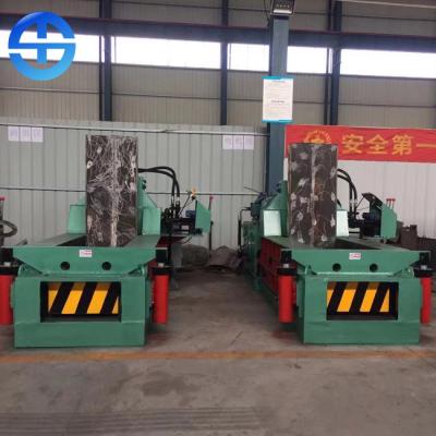 China 1.8 Ton/H Capacity Bale Size 250*600mm Scrap Baling Machine for sale