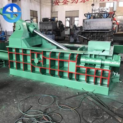China 125 Ton Pressure 300*300mm Bale Size Hydraulic Scrap Metal Baler for sale