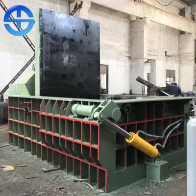 China Full Automatic Scrap Metal Press Machine Scrap Steel Baler Simple Operate for sale