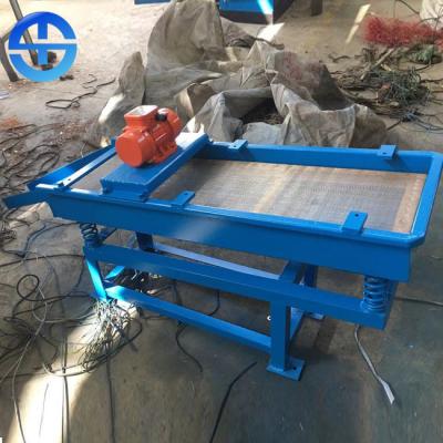 China 0.12KW 350*1200mm Linear Vibrating Screen Shaking Table for sale