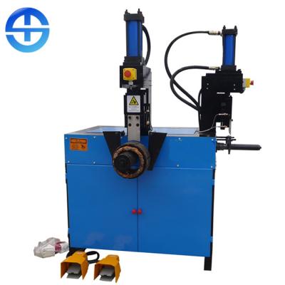 China Hydraulic 4KW Scrap Motor Recycling Machine / Copper Cutting Machine Blue Color for sale