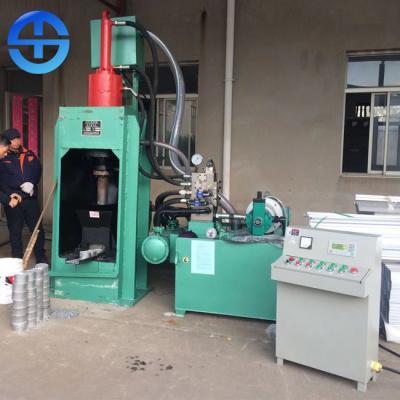 China Pedazo del arrabio del control del PLC de 2-3 Ton Briquetting Press Machine With en venta