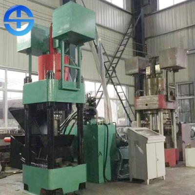 China Polvo del aluminio de la prensa de la briqueta del metal del manual del tamaño 200m m de la briqueta en venta