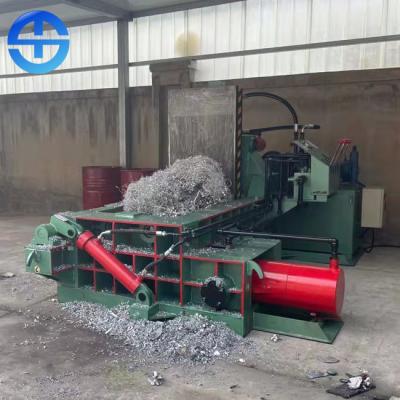 China Turn Over Out Bale Size 300*300mm Scrap Metal Baler for sale