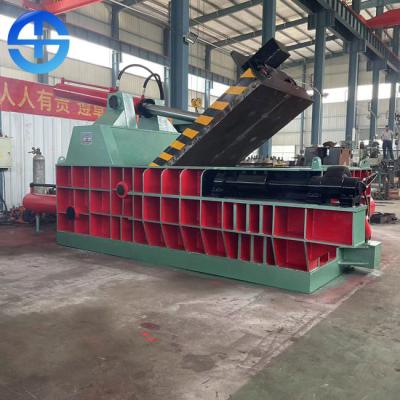 China 8-10 Ton / Day Bale Size 500*500mm Scrap Metal Baler Machine for sale