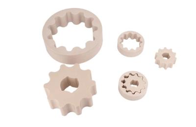 China High Performance Engineering PEEK Plastic Parts Gear Anti Ydrolysis for sale