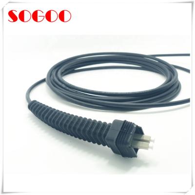 China FUFAS MM OD fibra LC OD-LC OD doble cordón de parche de fibra blindado en venta