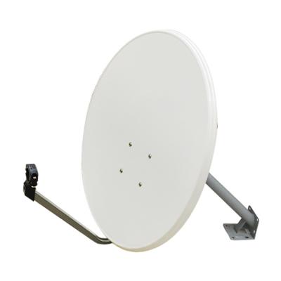 China TV System Satellite Dish Antenna Ku Band 60cm Zinc Phosphate Steel for sale