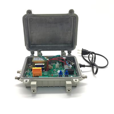 China Outdoor Case Digital Cable Booster , Antenna TV Signal System CATV Booster Amplifier for sale