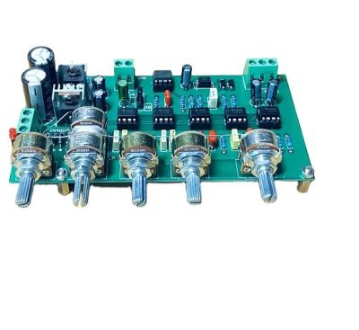 China Adjustable Audio Amplifier Circuit Board 24DB Low Pass USA-B2 AWCS Amp Boards PCBA for sale