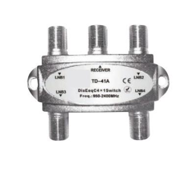 China Multi Satellite Solid Diseqc Switch 4x1 950-2400MHz LNB  System for sale