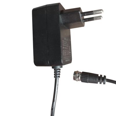 China AC DC TV Power Adapter 12V1.5A CE Switching EU Plug F Connector for sale