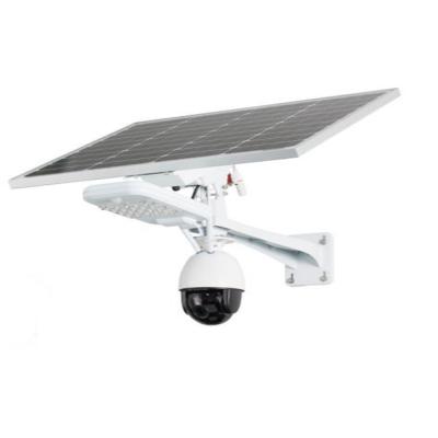 China Wifi 4G Solar Power Security Camera Surveillance CCTV Outdoor Led Light Dome for sale