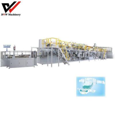 China Professional Disposable Baby Diaper Nappy Making Machine for sale