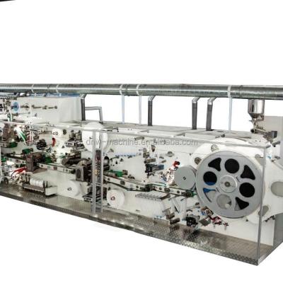 China High Elasticity Baby Diaper Production Line With Graphic Digitization Control for sale