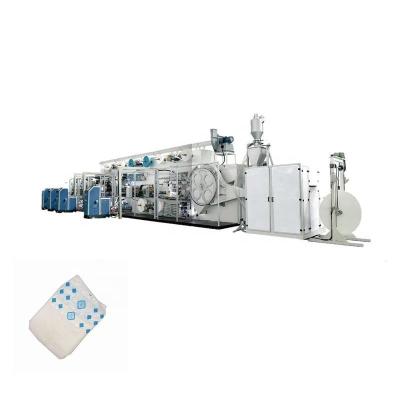 China High Speed Incontinence Baby Diaper Machine Automatic Full Servo Drive for sale