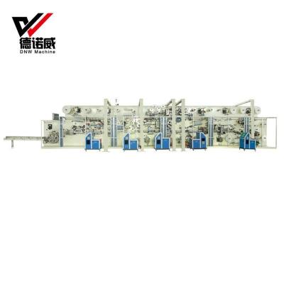 China Large Absorption Reconditioned fully automatic adult diaper making machine with profitable machine for sale