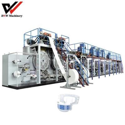 China Disposable Manual Adult Diaper Machine Modern Design  With Long Service Life for sale
