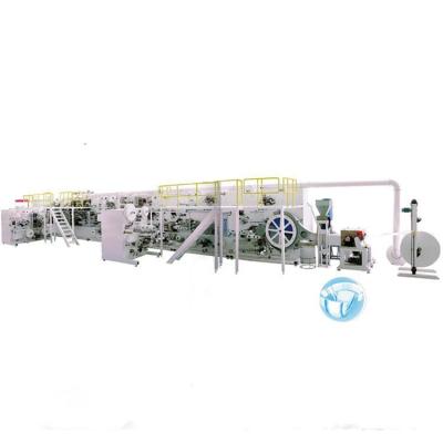 China CE Certificated Double Layer Cotton Core Under Pad Production Line for sale