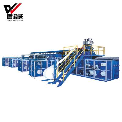 China Super Absorbent Sanitary Napkin Production Line Ultrasonic Automatic for sale