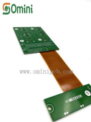 China Electronic Control Module Rigid Flex Circuit Board FR4 Polymide Multilayer PCB for sale