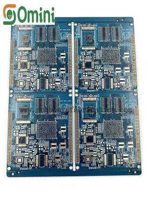 China Blue Automotive FR4 Multi Layer Printed Circuit Board 6 Layer PCB for sale