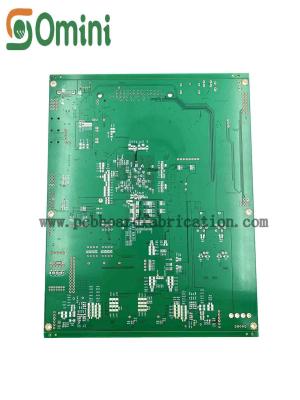 China 4L Standard TG PCB Board Fabrication Green Soldermask PCB For Security Monitor for sale