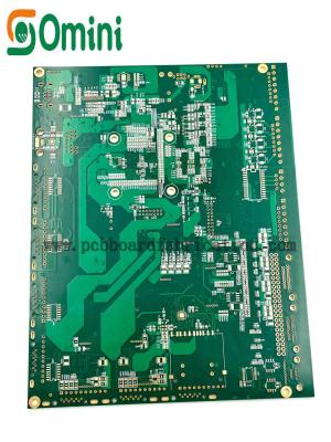 中国 多層PCBをつける緑LED 8つの層のサーキット ボードの高い発電密度 販売のため