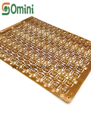 China 2 layers Ultra Thin Flexible PCB Gold Finger For Wearable Devices for sale