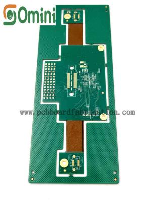 China Unmanned Aerial Vehicle UAV Rigid Flex PCB FR4 Polymide Immersion Gold for sale