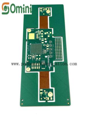 China Electronic Control System Rigid Flex PCB Multilayer PCB Board Halogen Free for sale