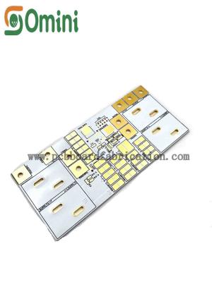 China Power Supply Controller Aluminum LED PCB With Immersion Gold for sale