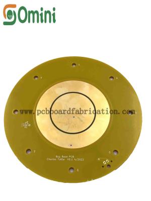 China Round IMG 10U'' Heavy Copper Printed Circuit Board For Industrial Control Device for sale