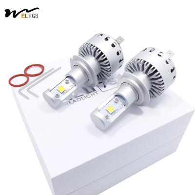 China 40000lm 6500K 8000K Motorcycle Headlight Bulb 9005 9006/9012 for sale