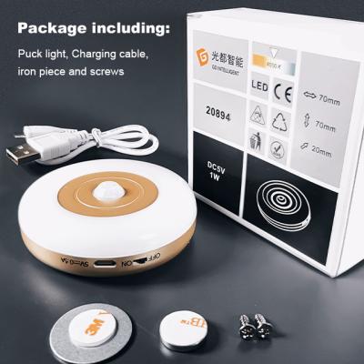 China Sensor de movimento do guarda-roupa sem fio Luz LED 0,5W Luz de armário ativada por movimento à venda