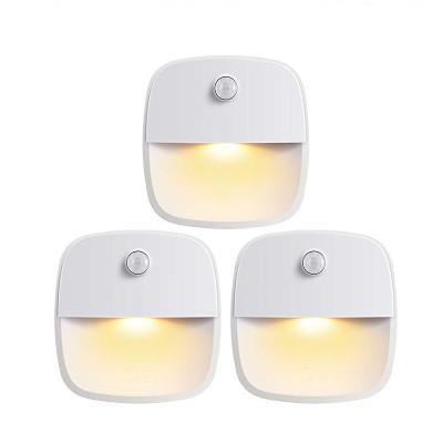 China 0.5W Stair Magnet Motion Sensor Wall Light Indoor Cordless Battery Powered for sale