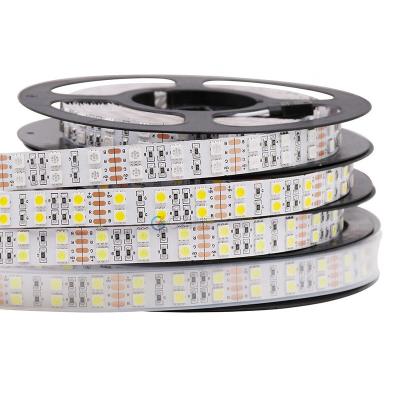 China 5000mm 600 Led Ribbon Strip 2 Row SMD5050 Rgbw Led Tape for sale