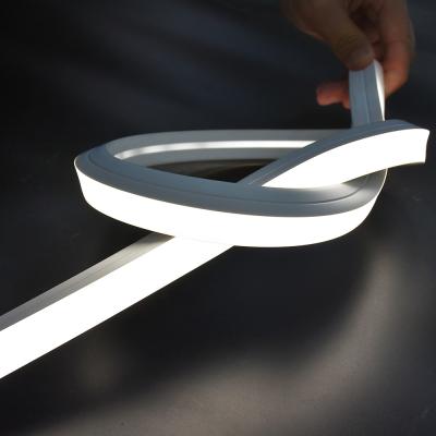 China Width 20mm Dimmable LED Strip Smd2835 6000K Neon Silicone Tube for sale