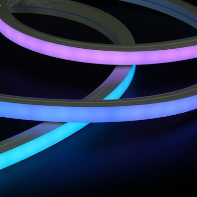 China 16*16mm Smd5050 Led Neon 24V Flexible Led Strip Waterproof Neon Lights for sale