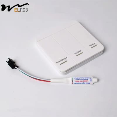 China 5V - 24V Wireless Light Controller LED Strip Light Parts Chasing Led Controller for sale