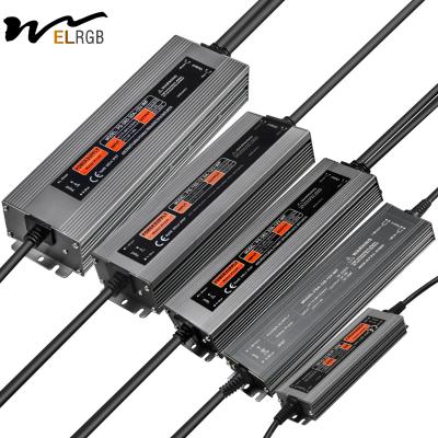 China IP67 Smps Transformador de luz de banda LED Partes 200W Transformador de potencia de conmutación en venta
