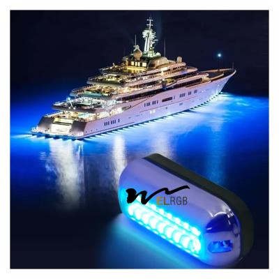 China IP68 Oceano LED Luzes subaquáticas LED Luzes marítimas Luzes de barco à venda