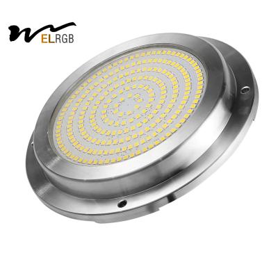 China 24V 316SS Submersible Pool Lights 18W Underwater Inground Pool Lights for sale