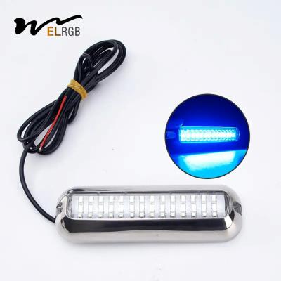 China ROHS Yacht Blue Underwater Boat Lights Underwater Marine Lights For Boats for sale