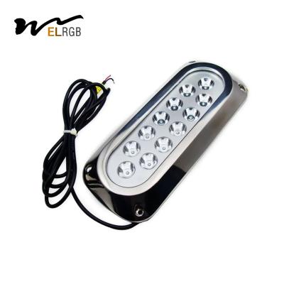 China RGB 36W LED Marine Lights Color Changing Underwater Boat Lights for sale