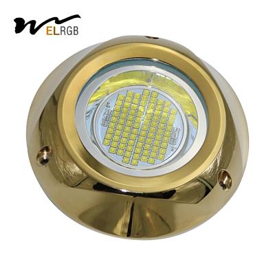 China Bronze 450w Ocean Led Underwater Lights IP68 Underwater Transom Lights for sale