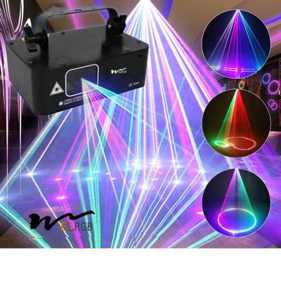 China 500mw Disco Laser Light Indoor Work Light IP33 Dj Laser Light Projector Te koop